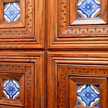 inlaid doors