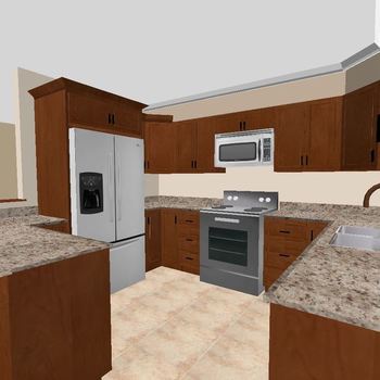 Kitchen 3D Concept